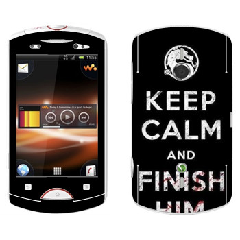   «Keep calm and Finish him Mortal Kombat»   Sony Ericsson WT19i Live With Walkman