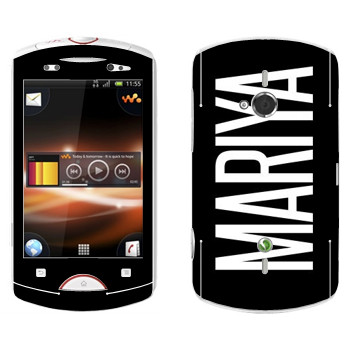   «Mariya»   Sony Ericsson WT19i Live With Walkman