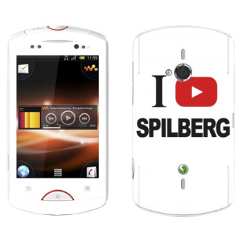   «I love Spilberg»   Sony Ericsson WT19i Live With Walkman