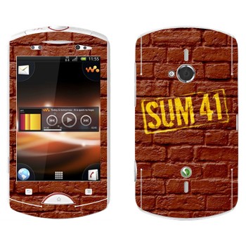   «- Sum 41»   Sony Ericsson WT19i Live With Walkman