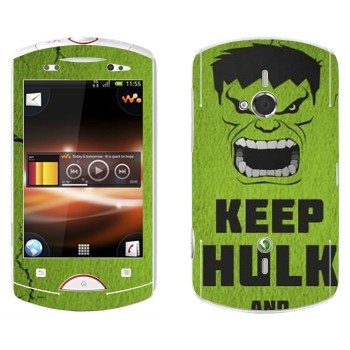   «Keep Hulk and»   Sony Ericsson WT19i Live With Walkman