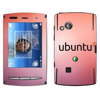   «Ubuntu»   Sony Ericsson X10 Xperia Mini Pro