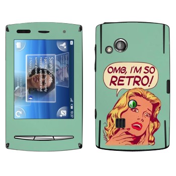   «OMG I'm So retro»   Sony Ericsson X10 Xperia Mini Pro