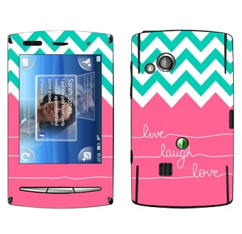   «Live Laugh Love»   Sony Ericsson X10 Xperia Mini Pro