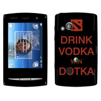   «Drink Vodka With Dotka»   Sony Ericsson X10 Xperia Mini Pro