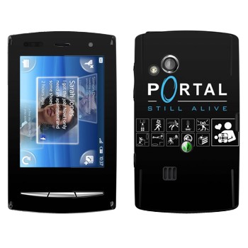   «Portal - Still Alive»   Sony Ericsson X10 Xperia Mini Pro