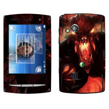   «Shadow Fiend - Dota 2»   Sony Ericsson X10 Xperia Mini Pro