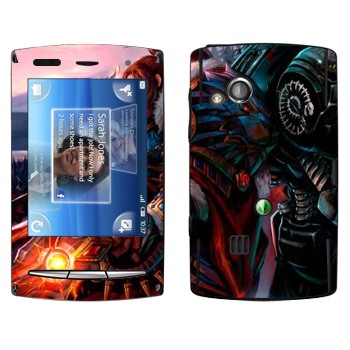   «StarCraft vs Warcraft»   Sony Ericsson X10 Xperia Mini Pro