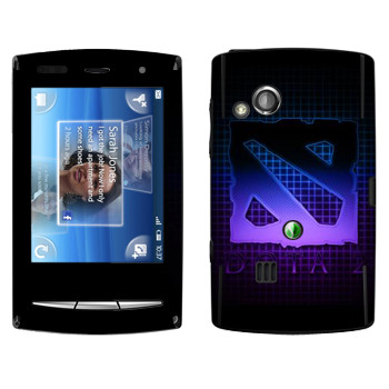   «Dota violet logo»   Sony Ericsson X10 Xperia Mini Pro