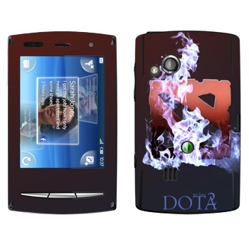   «We love Dota 2»   Sony Ericsson X10 Xperia Mini Pro