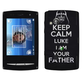   «Keep Calm Luke I am you father»   Sony Ericsson X10 Xperia Mini Pro