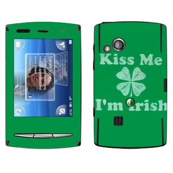   «Kiss me - I'm Irish»   Sony Ericsson X10 Xperia Mini Pro