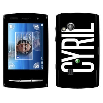   «Cyril»   Sony Ericsson X10 Xperia Mini Pro