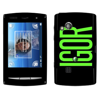   «Igor»   Sony Ericsson X10 Xperia Mini Pro
