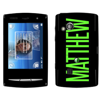   «Matthew»   Sony Ericsson X10 Xperia Mini Pro