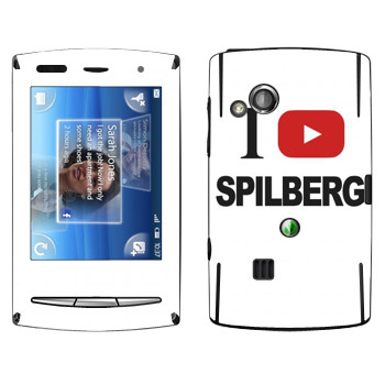   «I love Spilberg»   Sony Ericsson X10 Xperia Mini Pro