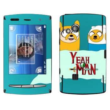   «   - Adventure Time»   Sony Ericsson X10 Xperia Mini Pro