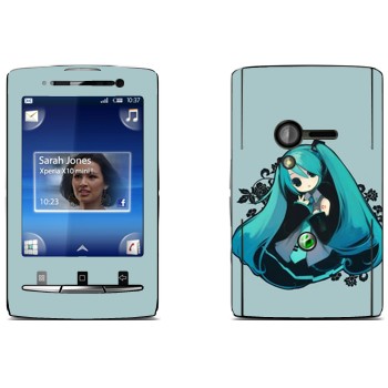   «Hatsune Miku - Vocaloid»   Sony Ericsson X10 Xperia Mini
