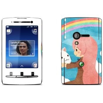   «Megurine -Toeto - Vocaloid»   Sony Ericsson X10 Xperia Mini