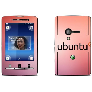   «Ubuntu»   Sony Ericsson X10 Xperia Mini