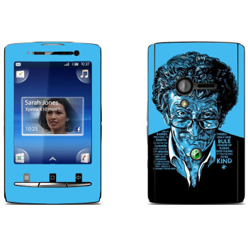   «Kurt Vonnegut : Got to be kind»   Sony Ericsson X10 Xperia Mini