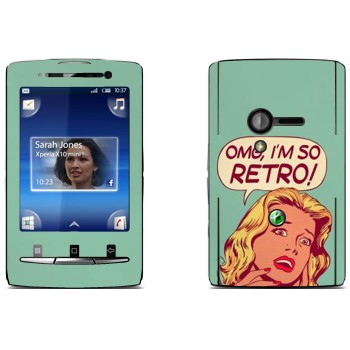   «OMG I'm So retro»   Sony Ericsson X10 Xperia Mini