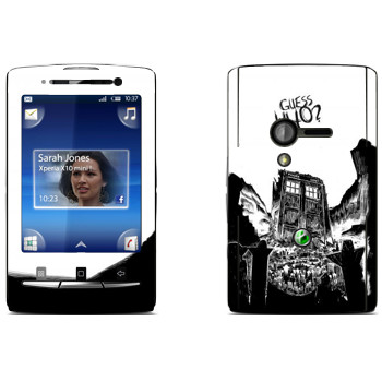   «Police box - Doctor Who»   Sony Ericsson X10 Xperia Mini