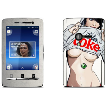   « Diet Coke»   Sony Ericsson X10 Xperia Mini