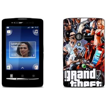   «Grand Theft Auto 5 - »   Sony Ericsson X10 Xperia Mini
