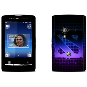   «Dota violet logo»   Sony Ericsson X10 Xperia Mini