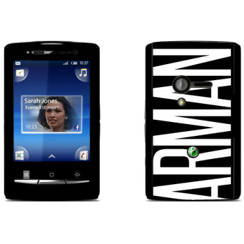   «Arman»   Sony Ericsson X10 Xperia Mini