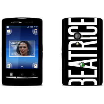   «Beatrice»   Sony Ericsson X10 Xperia Mini