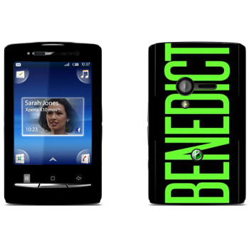   «Benedict»   Sony Ericsson X10 Xperia Mini