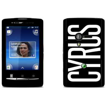   «Cyrus»   Sony Ericsson X10 Xperia Mini