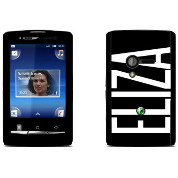   «Eliza»   Sony Ericsson X10 Xperia Mini