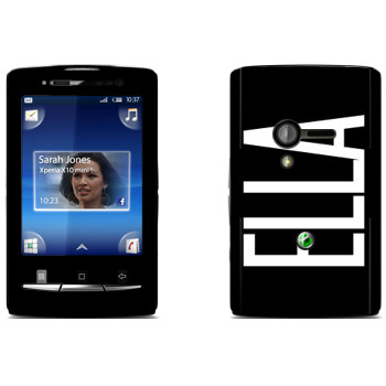   «Ella»   Sony Ericsson X10 Xperia Mini