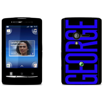   «George»   Sony Ericsson X10 Xperia Mini