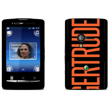   «Gertrude»   Sony Ericsson X10 Xperia Mini