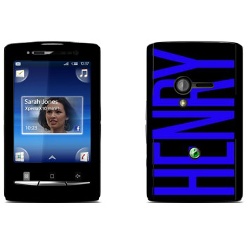   «Henry»   Sony Ericsson X10 Xperia Mini