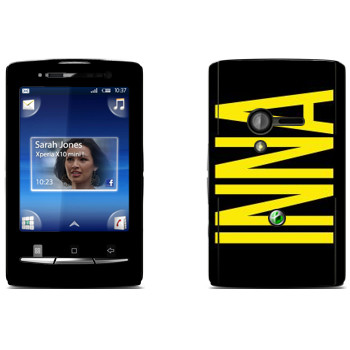   «Inna»   Sony Ericsson X10 Xperia Mini