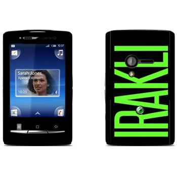   «Irakli»   Sony Ericsson X10 Xperia Mini