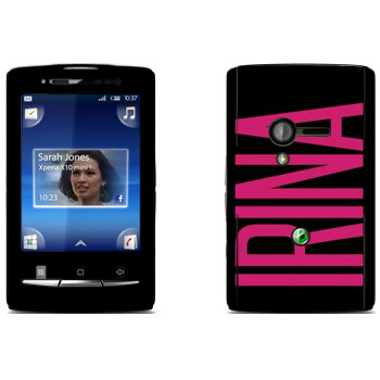   «Irina»   Sony Ericsson X10 Xperia Mini