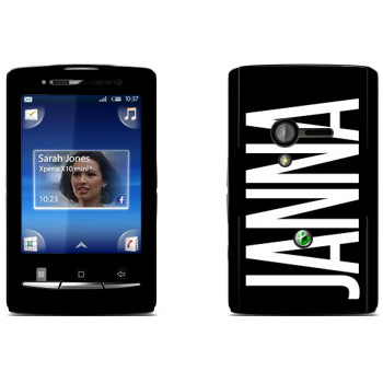   «Janna»   Sony Ericsson X10 Xperia Mini