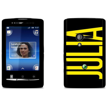   «Julia»   Sony Ericsson X10 Xperia Mini