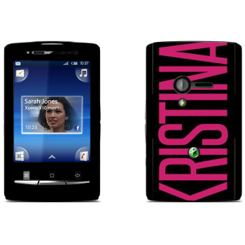   «Kristina»   Sony Ericsson X10 Xperia Mini