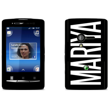   «Mariya»   Sony Ericsson X10 Xperia Mini