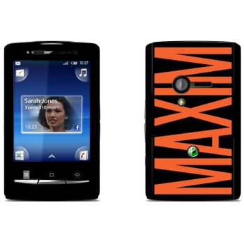   «Maxim»   Sony Ericsson X10 Xperia Mini
