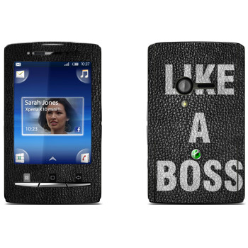   « Like A Boss»   Sony Ericsson X10 Xperia Mini