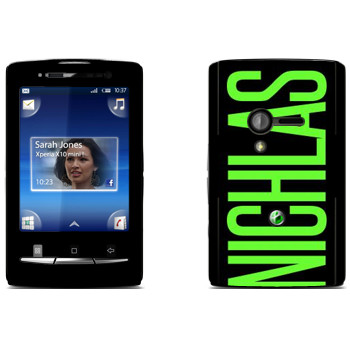   «Nichlas»   Sony Ericsson X10 Xperia Mini