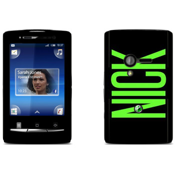   «Nick»   Sony Ericsson X10 Xperia Mini